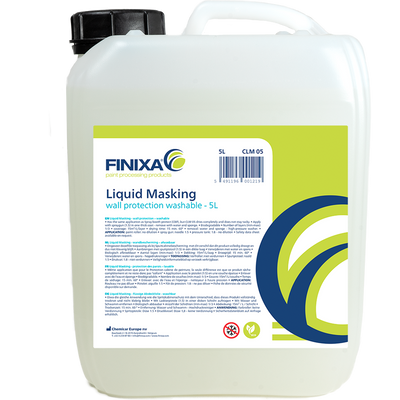 Finixa Liquid Masking wandbescherming - afwasbaar