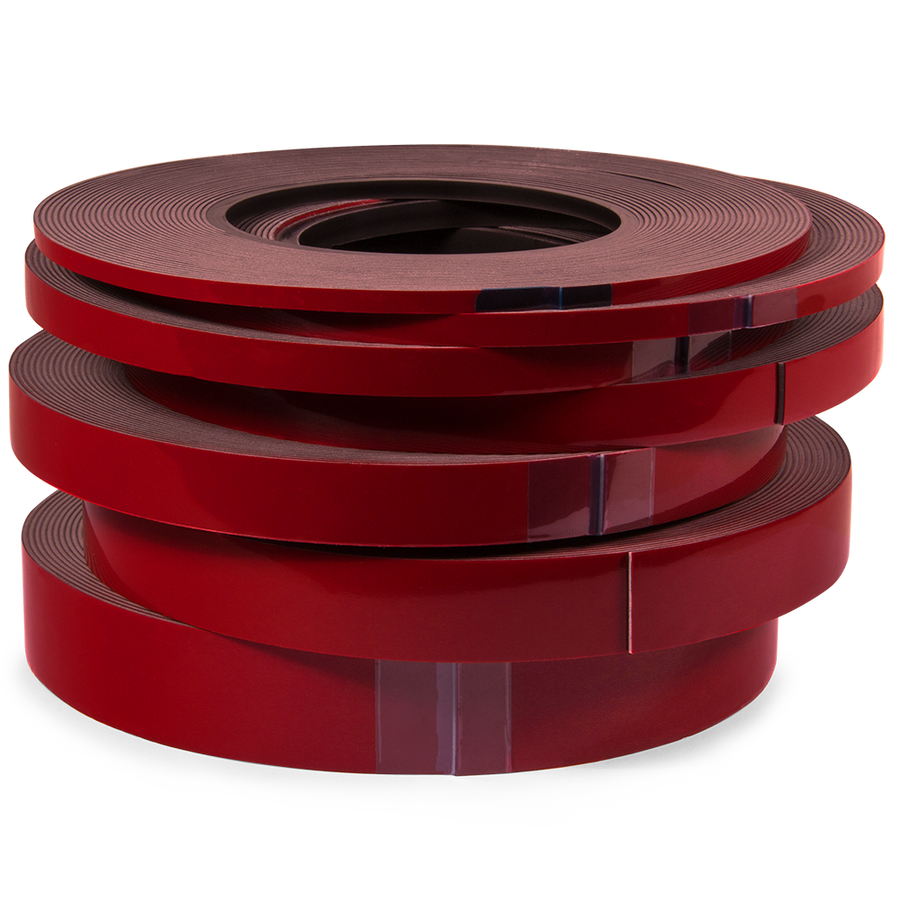 Finixa Dubbelzijdige kleefband rood 4 mm x 10 m