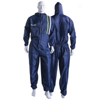 Finixa Polyester spuitoverall blauw XXXL 60-62