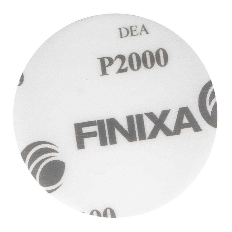 Finixa Finishing Film Schuurschijf P1000 Ø75mm zonder gaten