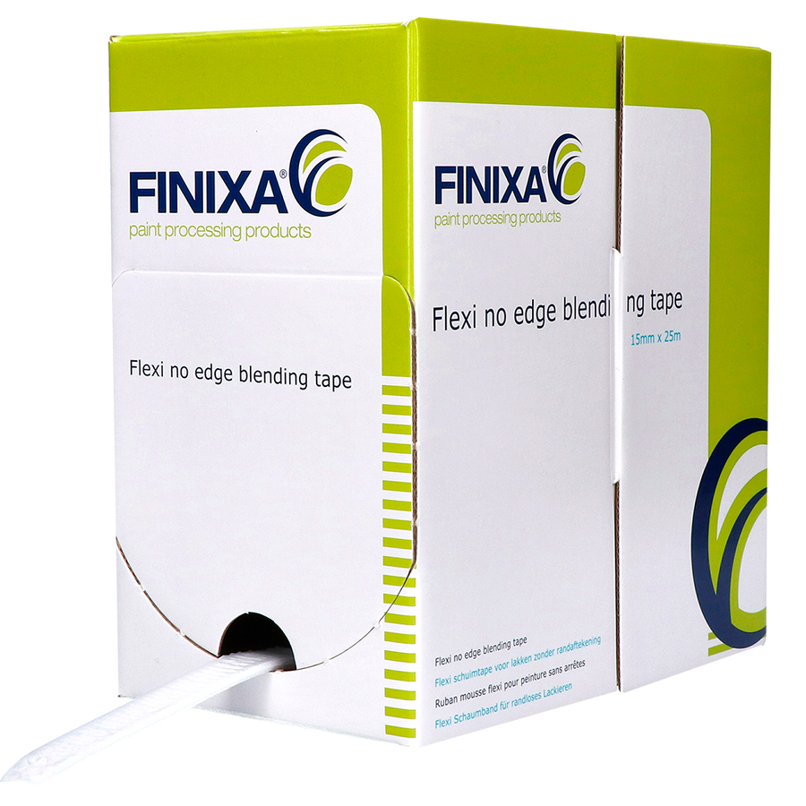 Finixa Schuimtape voor lakken z. randaftekening 15mm x 25m