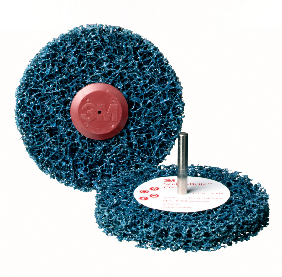 3M Clean & Strip Schijf GP Roloc+ Blauw 150X13X8mm Vast